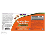 Now Foods Acidophilus Two Billion 100 Vcaps - 2905