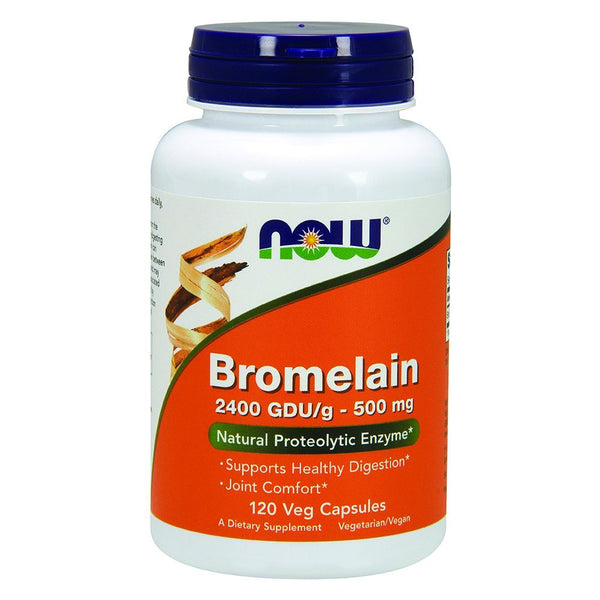 Now Foods Bromelain 500 mg 120 Vcaps - 2947
