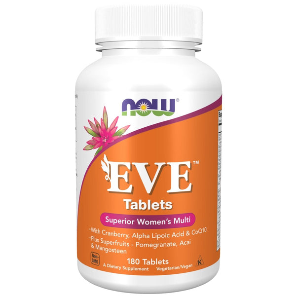 Now Foods Eve Women's Multiple Vitamin 180 Tablets - 3797