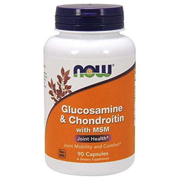 Now Foods Glucosamine & Chondroitin with MSM 90 Vcaps - 3170