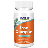 Now Foods Iron Complex Vegetarian 100 Tablets - 1440