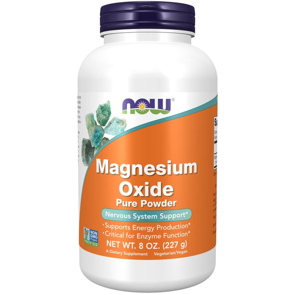 Now Foods Magnesium Oxide 8oz - 1310