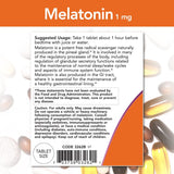 Now Foods Melatonin 1 mg 100 Tablets - 3262