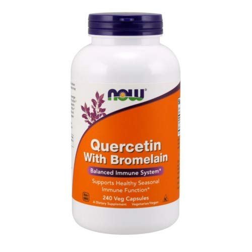 Now Foods Quercetin with Bromelain 240 Vcaps - 3071