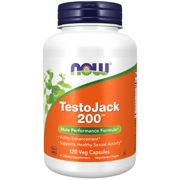 Now Foods TestoJack 200 Extra Strength 120 Vcaps - 2197 -