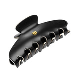 Balmain Cellulose Acetate Pince a Cheveux Hair Clip Black White