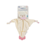Babyjem Soft Teething Toy and Sleep Companion for Infants - Machine Washable, 0-18 Months, Cotton-Polyester