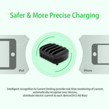 NTONPOWER Smartphone Charging Station 5 USB Ports Dock & Organizer