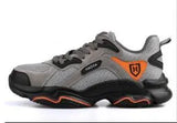 Men's Steel Toe Safety Work Shoes - Lightweight Outdoor Protective Footwear