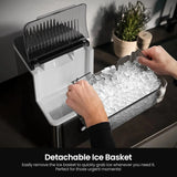 Nugget Sonic Ice Maker Stainless Steel Z5825NB