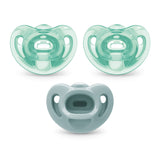 NUK Timeless Comfy Pacifier | 100% Silicone, One-Piece Design | BPA-Free, Gentle on Baby’s Skin | 5-Pack, for 0-6M