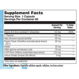 Nutra BioGenesis - Stress Factors - Vitamin B6, Lithium and GABA to Help Support Stress Response and Neurotransmitter Health - 60 Capsules