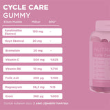 Nutrafine Cycle Care Gummy with Dandelion & Chasteberry - 60 Count