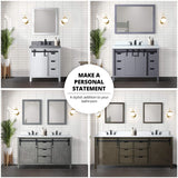 Nuvia 80-Inch Fully Assembled Double Bath Vanity With Soft Close Cabinets [No Countertop] (SAK53904)