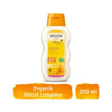Weleda Baby Body Lotion with Organic Calendula - Natural, Gentle Moisturizer for Sensitive Skin, 6.76 fl oz