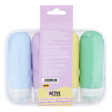 Eklips 4-Piece Travel Bottle Set for Easy Packing 90ml