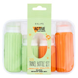 Eklips Travel 4-Piece Bottle Set for Toiletries 90ml & 60ml