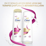 Dove Ultra Care Long Hair Therapy Conditioner - Repair Damaged Hair & Split Ends, Vegan & Cruelty-Free - 11.83 fl oz