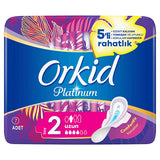Orkid Platinum Winged Hygienic Pads for Women - Comfort & Protection, 7 Count