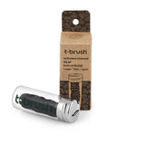 T-Brush Eco-Friendly Activated Charcoal Dental Floss - 30m, Vegan, Sustainable Oral Care