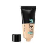 Maybelline Fit Me Matte + Poreless Foundation - 110 Porcelain: Oil Control, Pore Minimizing, Natural Finish, Long Lasting Coverage