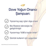 Dove Intensive Repair Hair Care Set - Nourishing Shampoo and Conditioner Duo for Damaged Hair