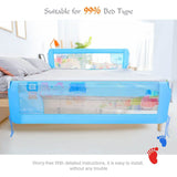 Odoland 180cm 71" Safety Bed Rail Anti Falling Guard Foldable Baby Child Toddler