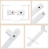 Odoland 70in Foldable Baby Toddler Safety Bed Rail Anti Falling Guard
