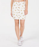 Polly & Esther Juniors Button-Front Skirt ,Size Medium