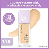 Maybelline Lumi Matte Foundation - 118: Lightweight, Medium Coverage, Long Lasting Natural Matte Finish, Perfect for Oily Skin