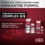 Bioblas Forte Shampoo for Hair Growth & Strength - Natural Botanical Hair Care for Daily Use