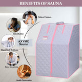 One Person Portable Full Body Sauna Tent SPA Set for Home