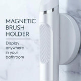 Oral-B Clic Deluxe Starter Kit, Manual Toothbrush with 3 Brush Heads & Magnetic Brush Mount