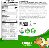 Orgain Organic Kids Nutritional Grass-Fed Protein Shake, Vanilla, Pack of 12