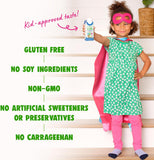 Orgain Organic Kids Nutritional Grass-Fed Protein Shake, Vanilla, Pack of 12