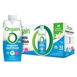 Orgain Organic Vegan Plant Based Nutritional Shake, Vanilla, CS/12