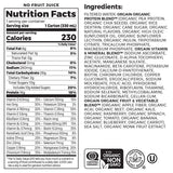 Orgain Organic Vegan Plant Based Nutritional Shake, Vanilla, CS/12
