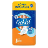 Orkid Ultra Extra Normal Sanitary Pads for Daily Comfort 26-Pack