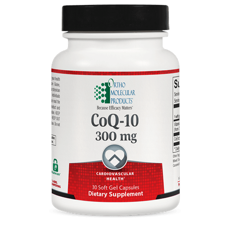 Ortho Molecular - CoQ-10 300 MG - 30 Capsules