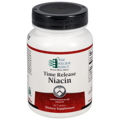 Ortho Molecular Time Release Niacin 90 Tablets -