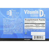 Ortho Molecular - Vitamin D3 50,000 IU - 15 Capsule Blister Pack
