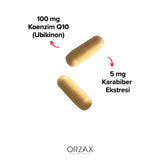 Orzax Ocean Coenzyme Q10 Dietary Supplement 30 Capsules