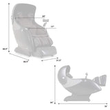 Osaki OP-Ai Xrest 4D Zero Gravity Massage Chair With Automatic Extendable Footrest (SAK79353)