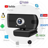 OULUCCI 1920 x 1080p USB Webcam