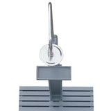 Outdoor Garden Pool Shower with Chassis Board, for Swimming Pool, Patio, Terrace, Garden, Wood