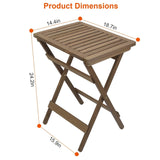 Outdoor Side Table Portable Folding Table