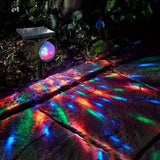 Outdoor Solar Rotating Color Projection Lamp