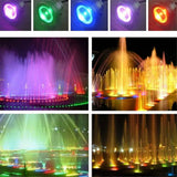 Outdoor Submersible Lights Remote-Controlled RGB 12 V LED Beads