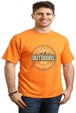 Outdoors Men's Bamboo Viscose/Organic Cotton Short Sleeve Graphic T-Shirt