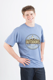 Outdoors Men's Bamboo Viscose/Organic Cotton Short Sleeve Graphic T-Shirt